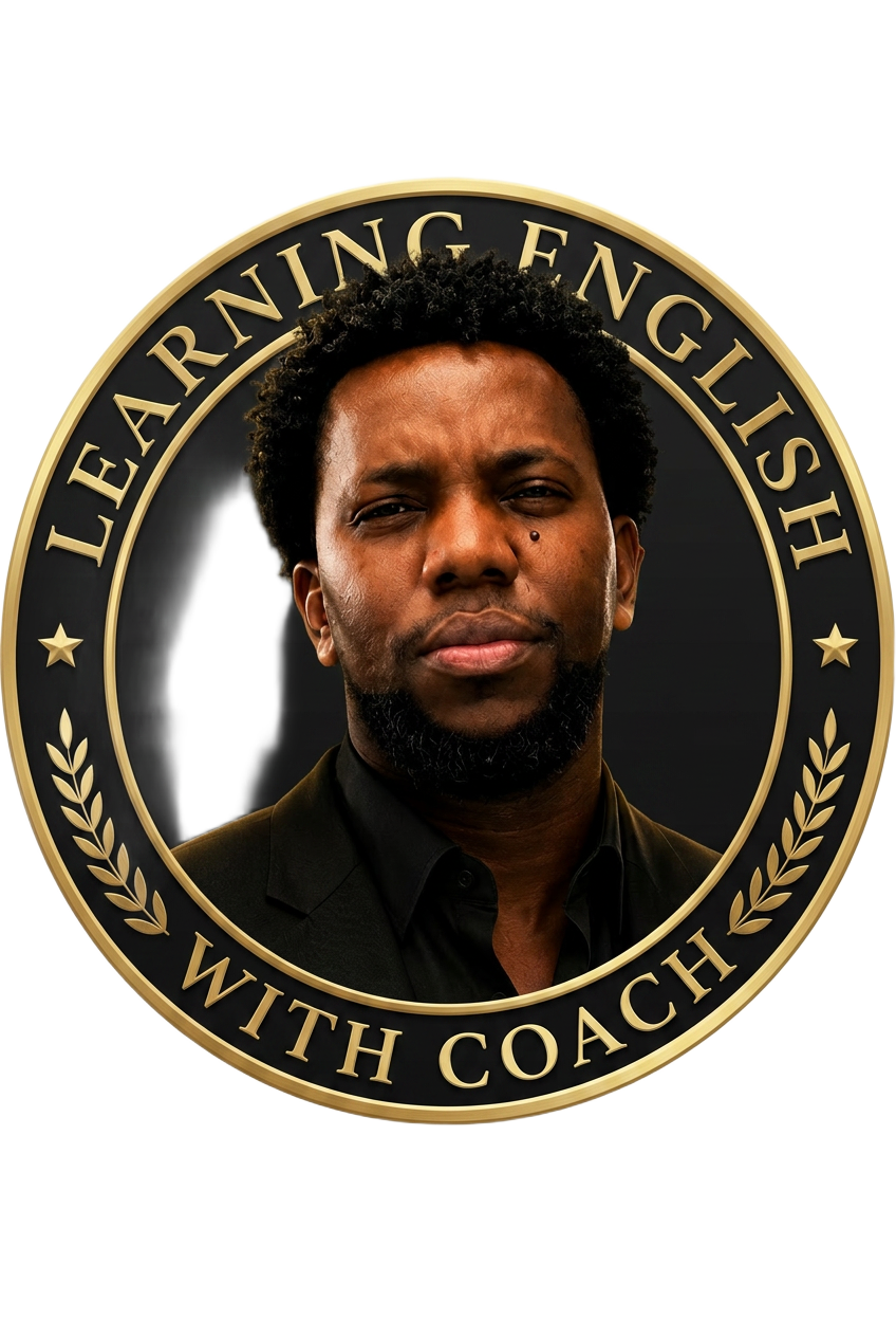 Learning English with Coach logo